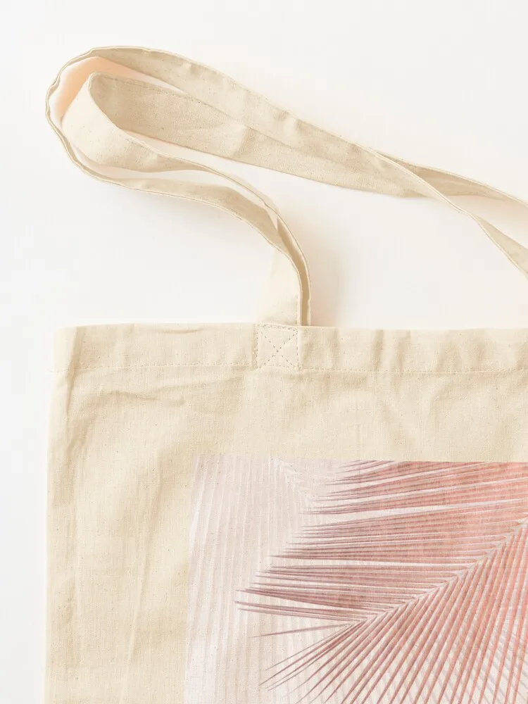 Palmblad synchroniciteit - roségouden draagtas Canvas tas voor dames Canvas stote tas