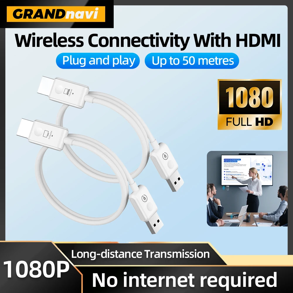 50m-1080p-hdmi-トランスミッター-レシーバー-エクステンダー-アダプター-互換性のあるワイヤレス-オーディオ-ビデオ-ps4-カメラ-ラップトップ-pc-からプロジェクター-tv-﻿