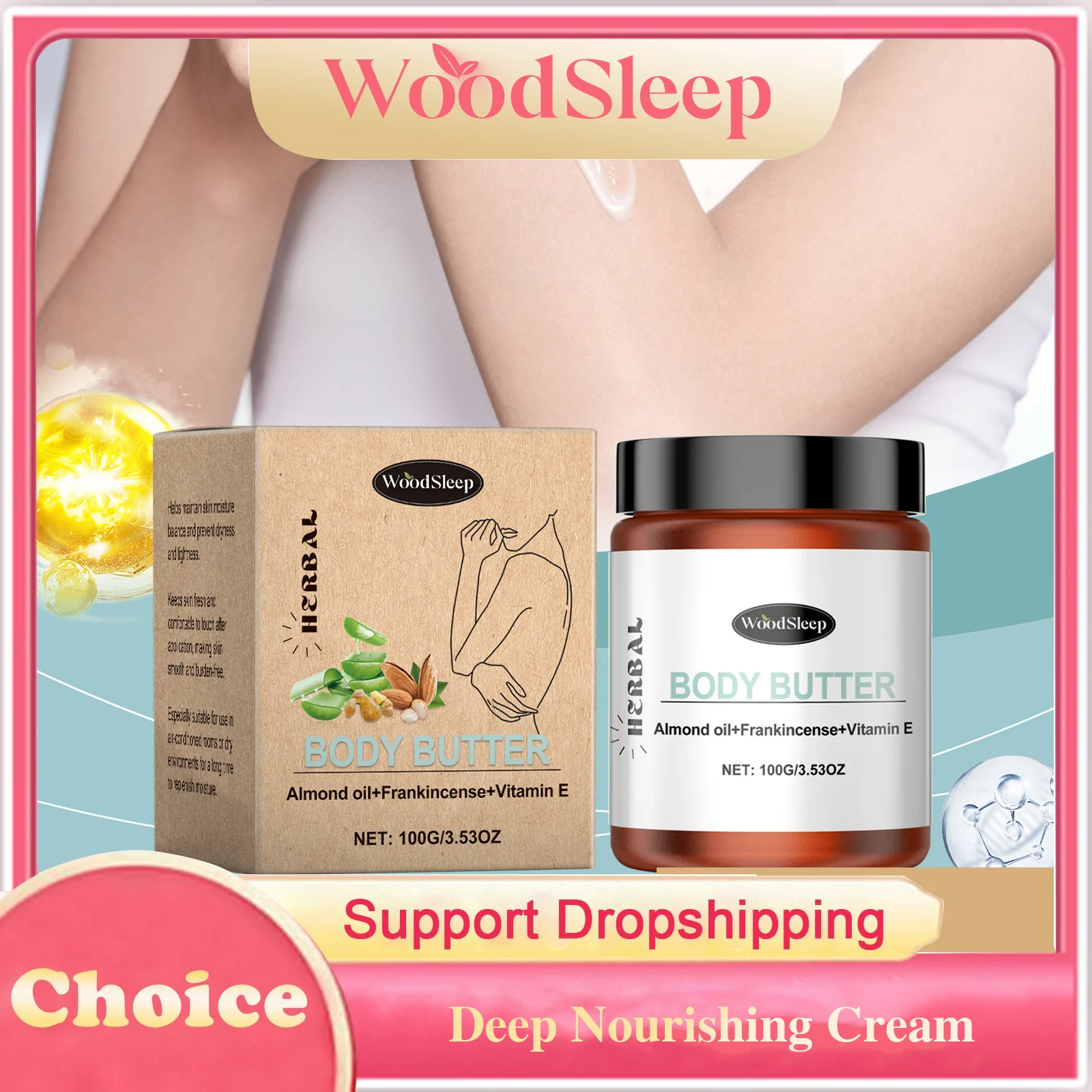 

Deep Nourishing Cream Long Lasting Moisturizing Brighten Skin Tone Improve Sagging Repair Damaged Skin Barrier Lightweight Cream