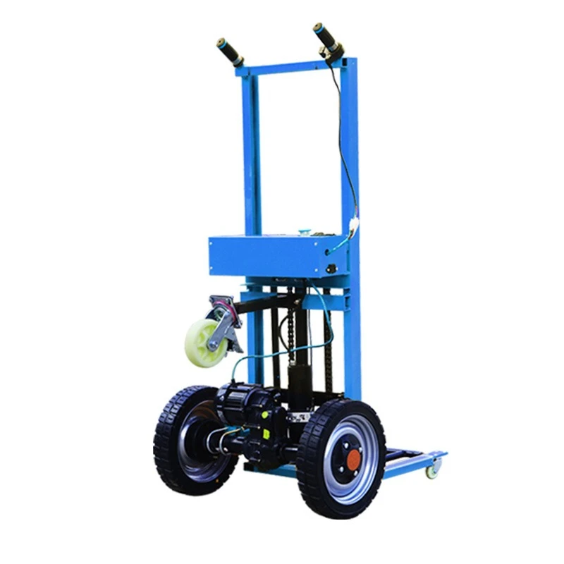 

All-electric tiger car handling lift hydraulic loading and unloading truck portable small cargo stacking hand push handling
