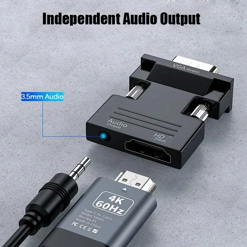 Vga To Hdmi-Compati…