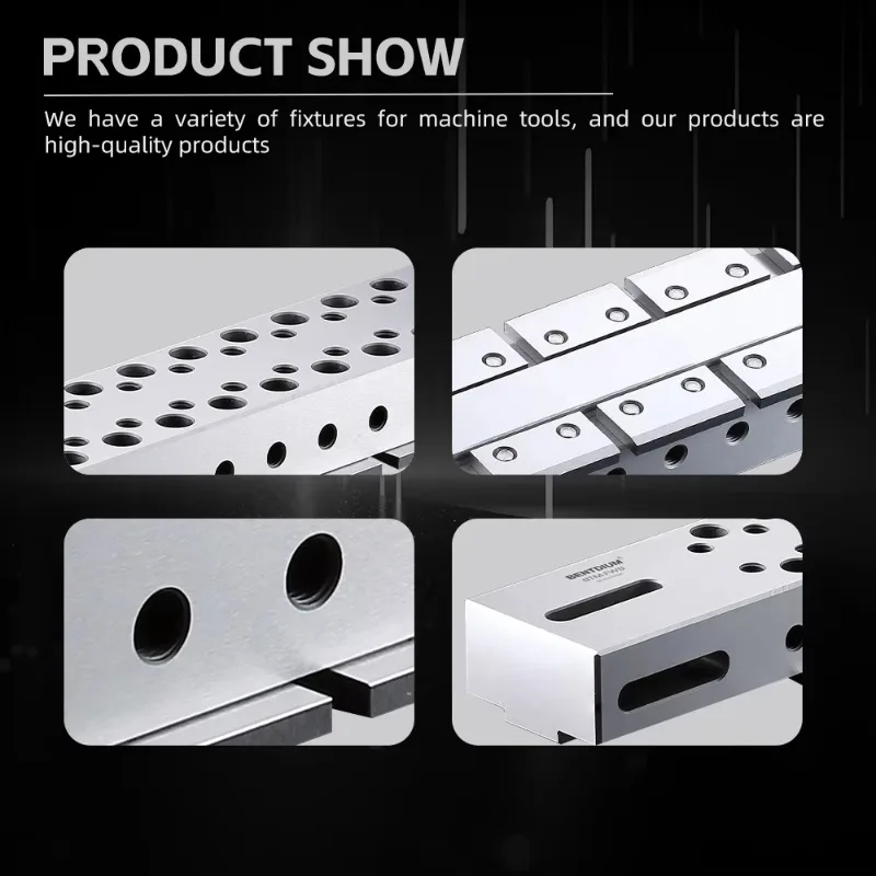 Wire EDM-bevestigingssysteem 3R ICS Zeroline Mecarail klembalk FWB 370