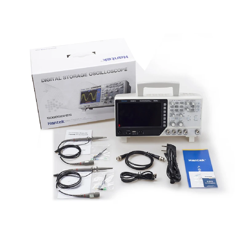 H205 Hantek DSO4072C 2 Channel Digital Oscilloscope 1 Channel Arbitrary/Function Waveform Generator 70MHz 40K 1GS/s