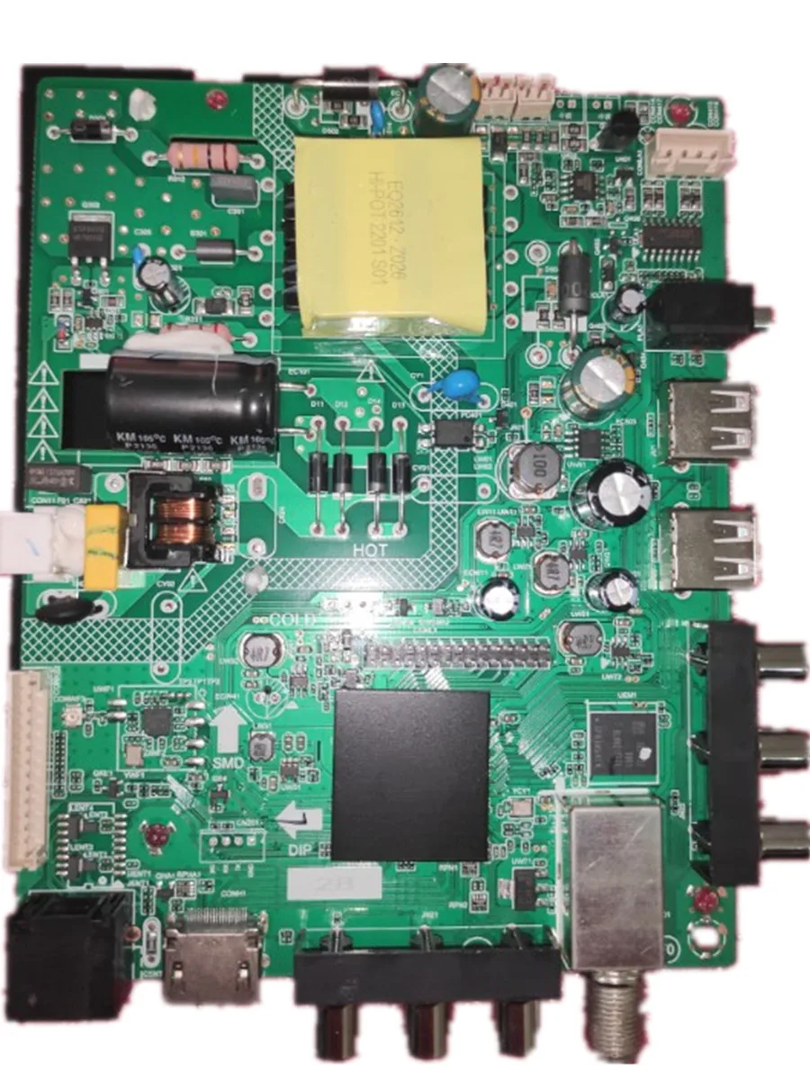 ¡Envío gratis! ZP.T9255.818R00 T9255M5818C03B05 placa base de TV de red WiFi tres en uno 512M + 4g 33-58v 600MA