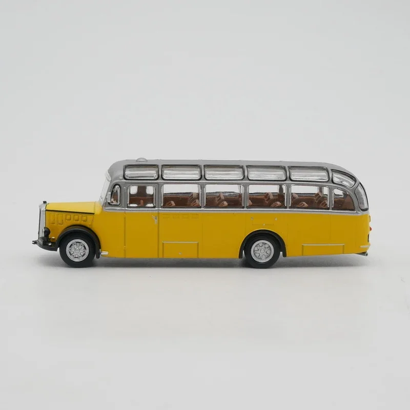 Diecast IXO 1:72 Scale Ist Saurer L4C Swiss Bus Alloy Car Model Collectible Toy Gift Souvenir Display