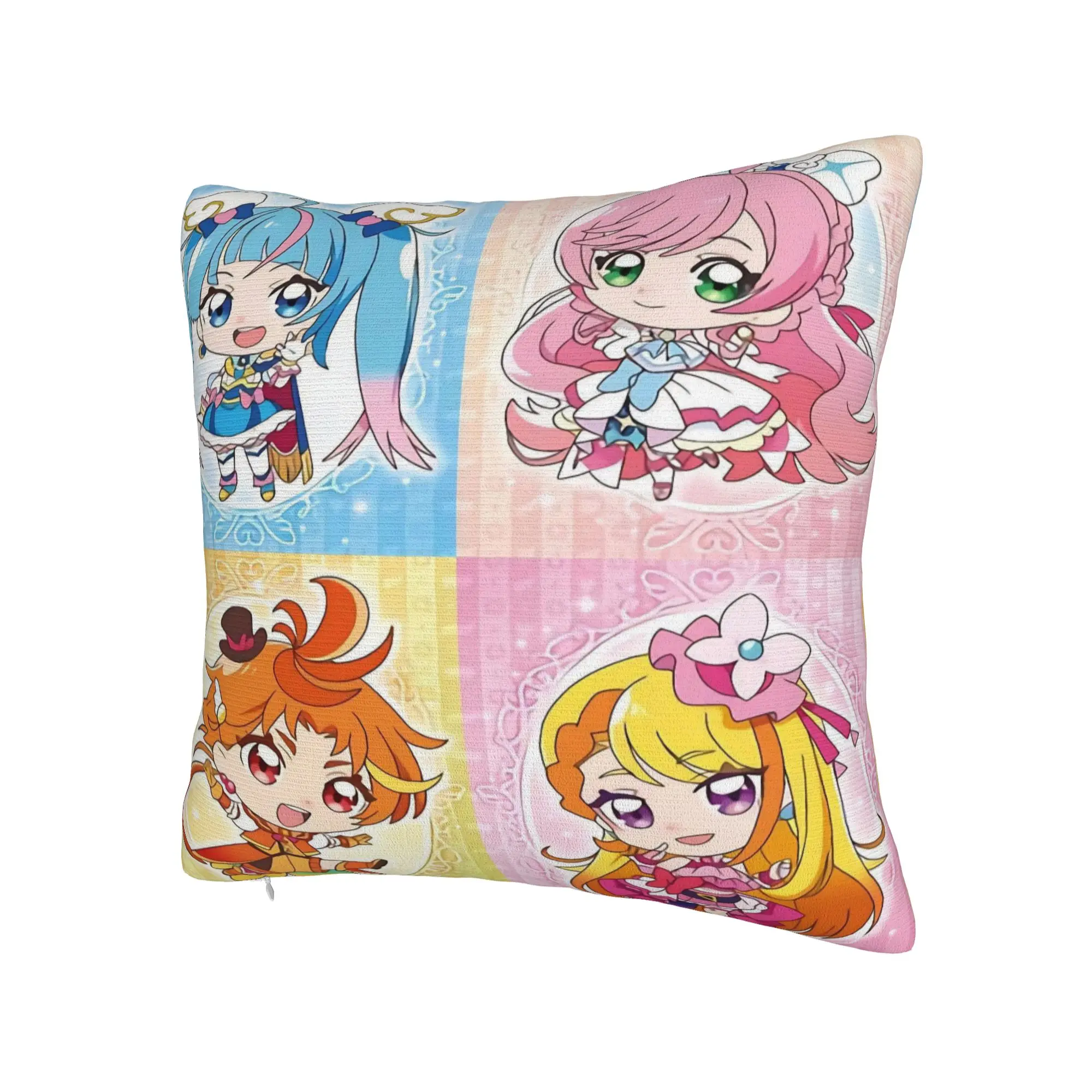 Decorative Pillow Cover Soaring Sky Pretty Cure Accessories Home  Throw Pillow Case Cover Square Multiple Sizes