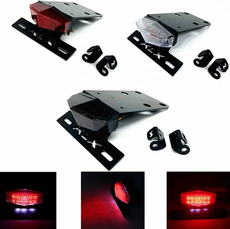 Tail Tidy Fender Eliminator LED Light Turn Signal Plate Number Holder For KAWASAKI KLX250S KLX 250S KLX250SF KLX 250SF