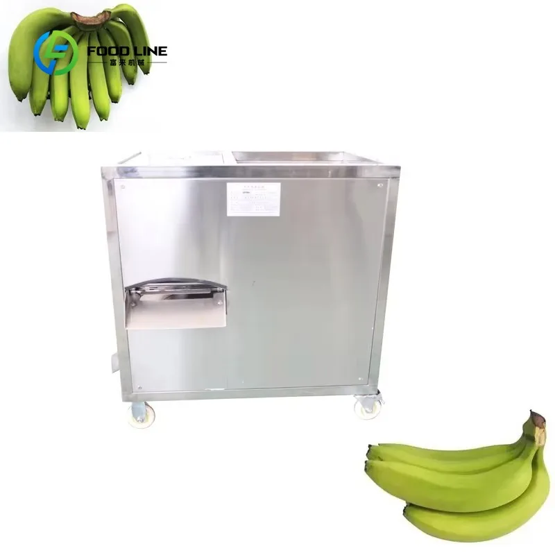 Customized Factory Green Banana Peeling Machine Fruit & Vegetable Raw Plantain Skin Peeler Plantain Peel Remover