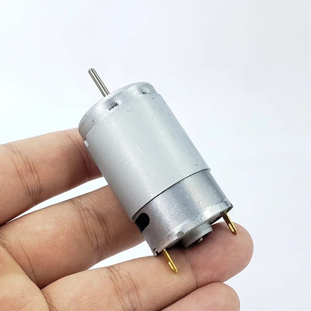 DC 3.7V-7.4V 27000RPM High Speed Violent 390-5516 Toy Car Model Motor Large Torque DIY Ship Model Vacuum Cleaner Motor