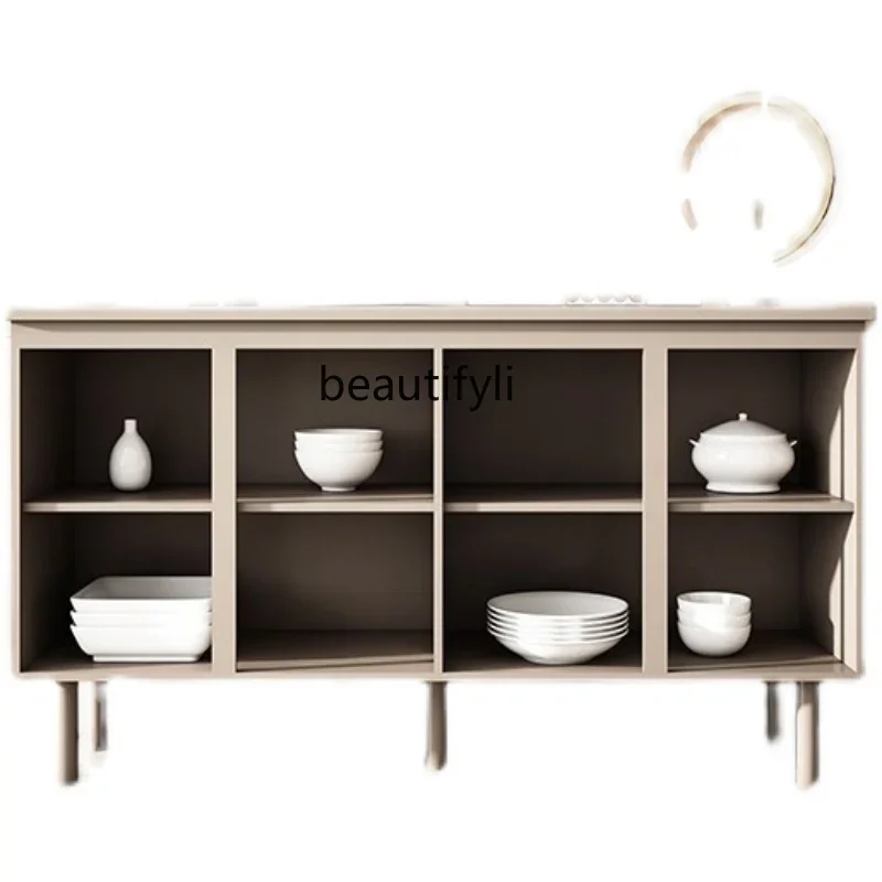 

pg46Nordic light luxury style simple modern dining side living room entrance dining side cabinet paint customization