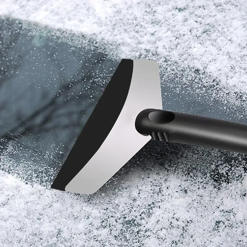 Automotive supplies winter vehicle mounted snow removal shovel stainless steel snow removal shovel ice removal shovel safety