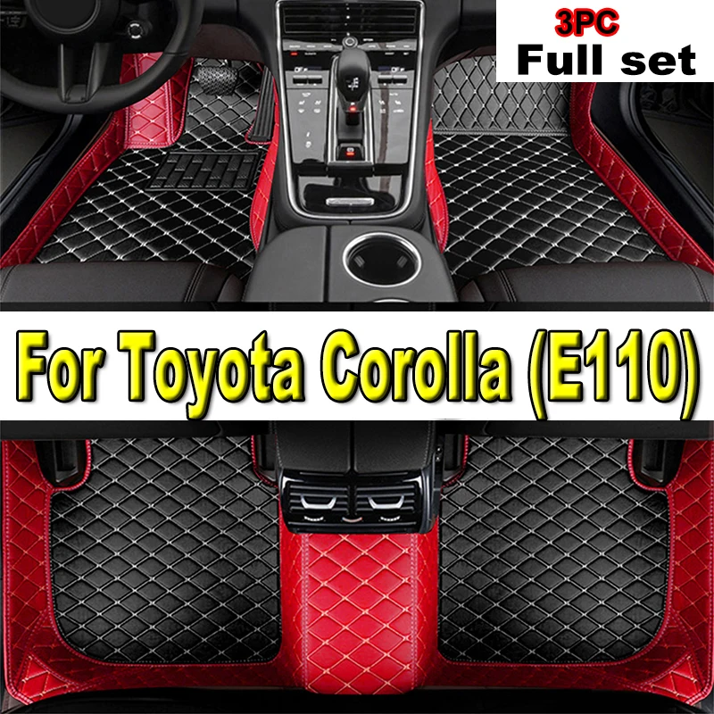 

Car Mats For Toyota Corolla E110 1996~2002 Car Interior Parts Alfombrillas Coche Floor Mats Alfombra Para Auto Car Accessories