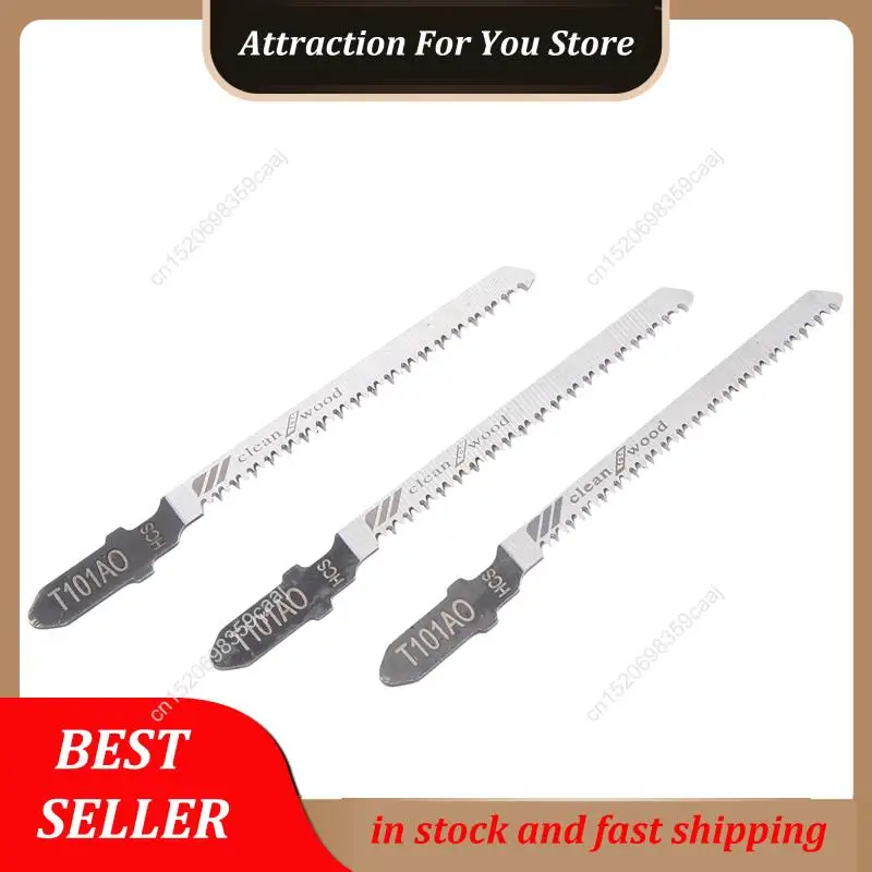 Hot Selling 20Pcs Reciprocating Jigsaw Blade T101AO T-Shank Multi Jig Saw Blades For Wood Plastic Cutting Disc