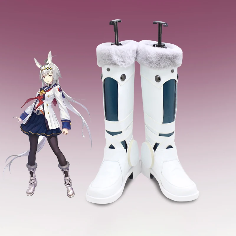 

Oguri Cap Cosplay Shoes Anime Pretty Derby Role Play Boots Halloweens Carnival Party Boots For Women