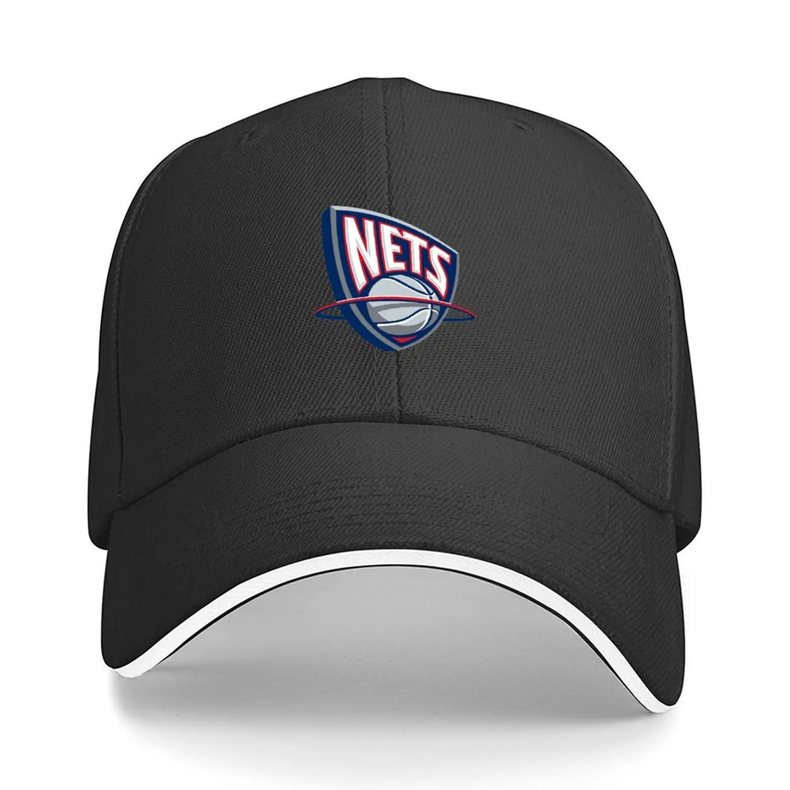 

nets-new jersey Essential Classic Baseball Cap Male hat summer hat sun hat Funny hats Golf Women Men's