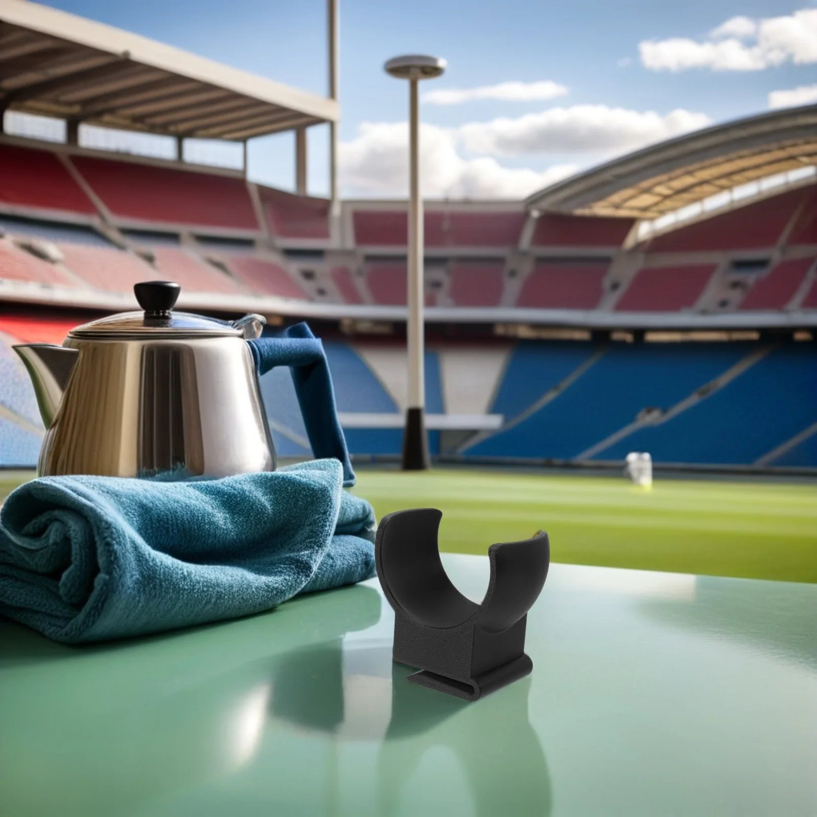 مشبك خصر لكرة التنس، حامل خفيف الوزن محمول مع مشابك فولاذية للالتقاط السريع، ممارسة التدريب المتينة، كرة البيسبول