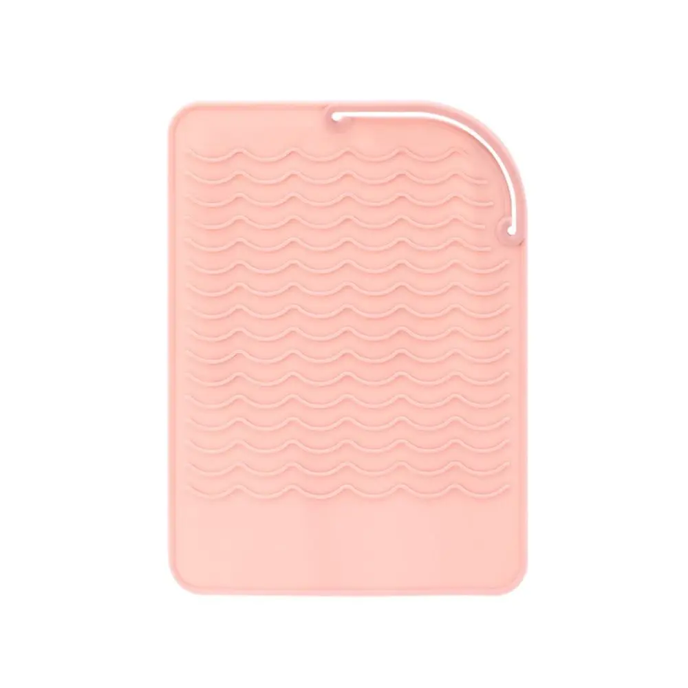 

Anti-Scalding Anti-Slip Antistatic Hair Straightener Storage Bag Curling Iron Anti-Heat Sleeve Silicone Heat Pad With Perm Clip