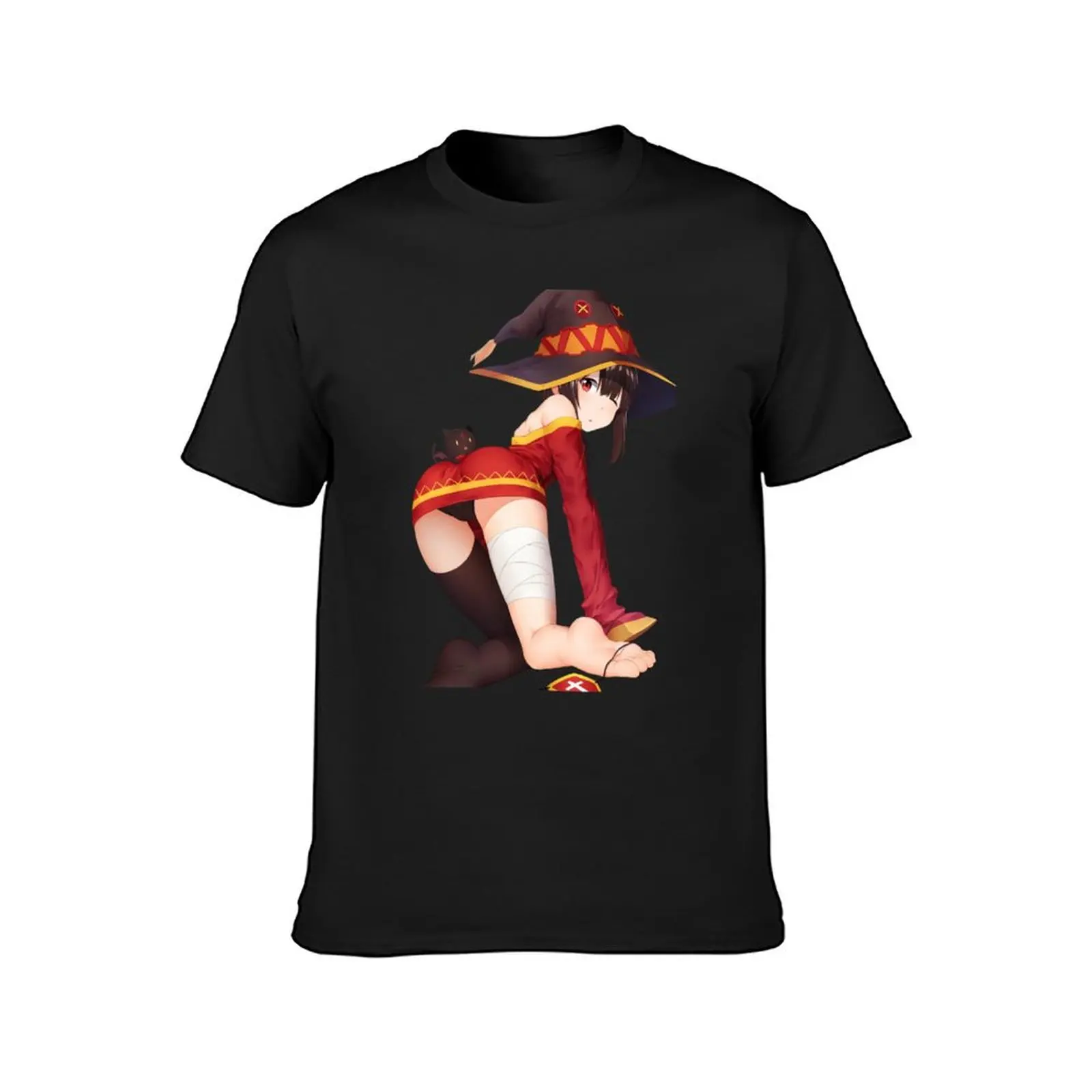 sexy megumin T-Shirt new edition hippie clothes plain white t shirts men