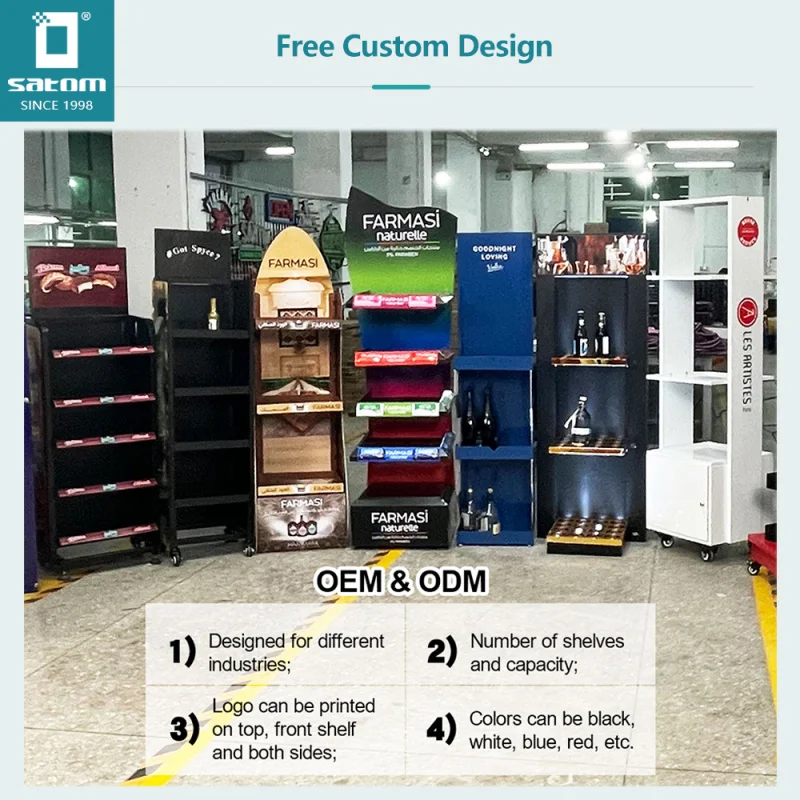 custom.Height-adjusted Shelves Gelatin Shot Cups Wire Metal Display Rack All Foods Stand Rack Display