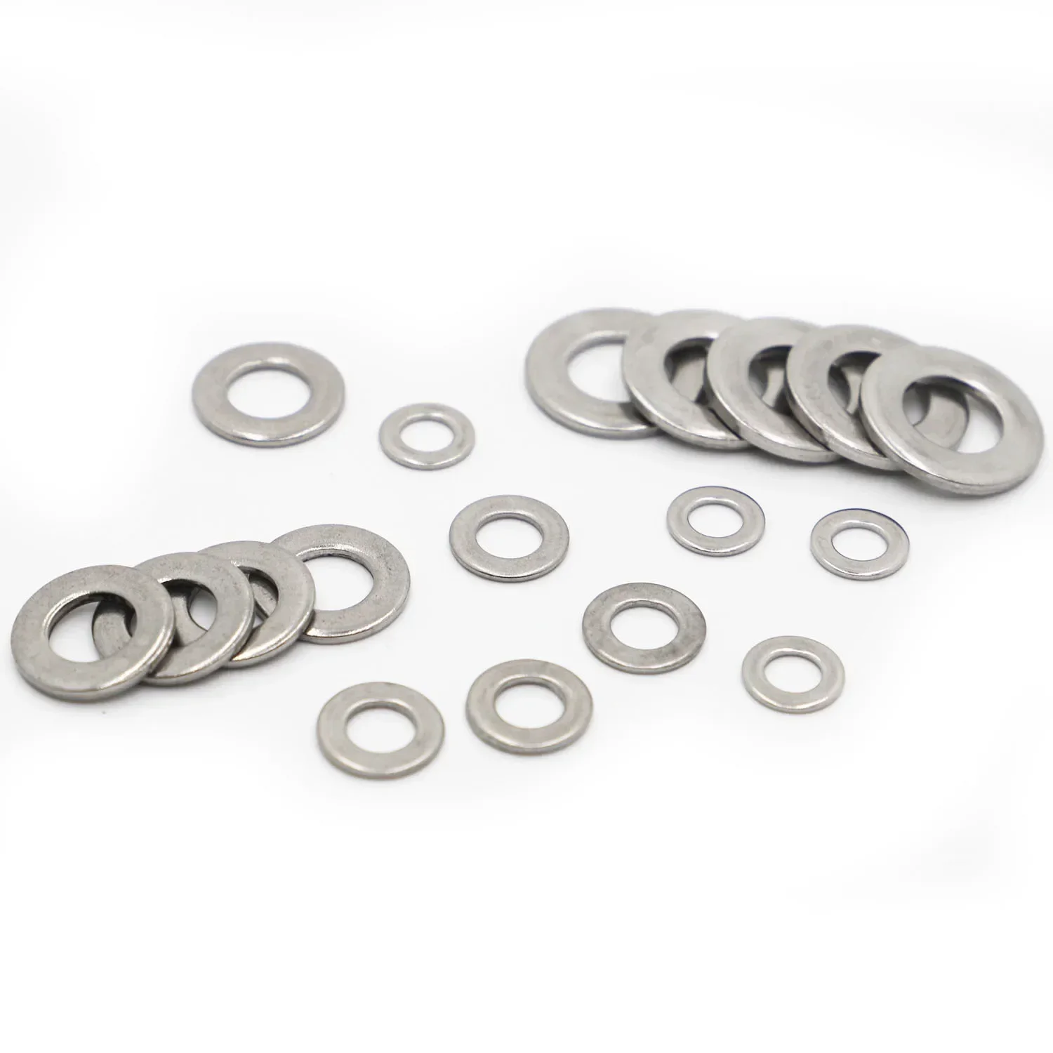 M1.6 M2 M2.5 M3 M3.5 M4 M5 M6 M8 M10 M12 M14 M16 M20 M24 Нержавеющая сталь 304 GB97 Плоская шайба Простая прокладка
