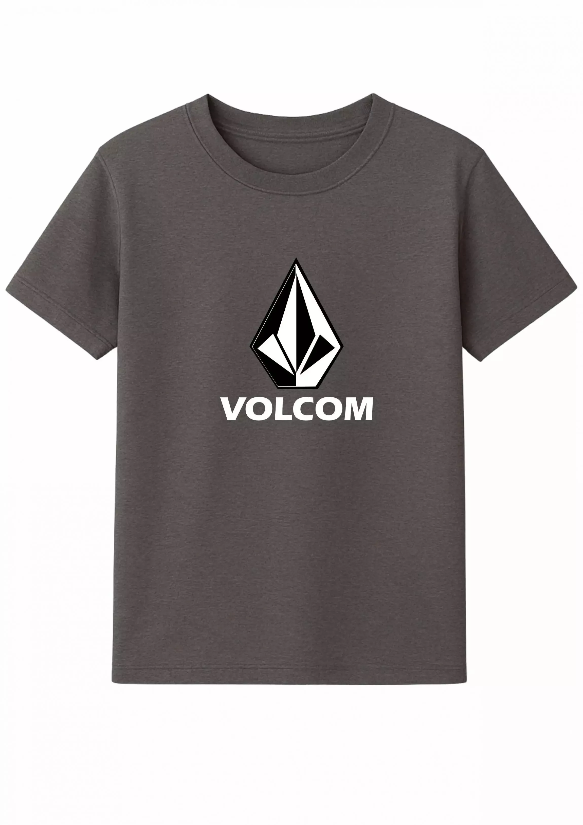 Volcom الجرافيك القطن تي شيرت للجنسين الرجال النساء الصيف ملابس بأكمام قصيرة العلامة التجارية المحملة الفاخرة عادية خمر ريترو القمم