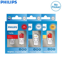 Philips Ultinon Pro6000 LED W21W WY21W 7440 T20 White Red Amber One Contact Car Reverse Lamps Fog Turn Signal Light No Flash