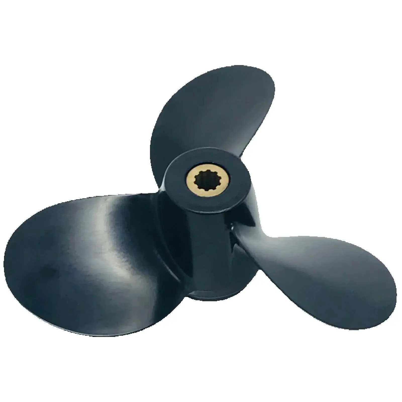 

Outboard Propeller For Suzuki 4HP 5HP 6HP 7 1/2x6 Boat Moto Aluminum 10 Tooth Spline Engine Part 58110-91JL0-019 3 Blades Black