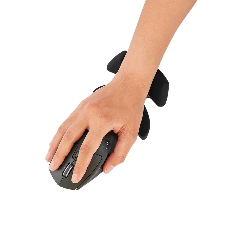EE1 Smooth Glide Ergonomic Mouse Pad Topographic Contour with Carpal Tunnel Pain Relief Wrist Rests Mouse Pad