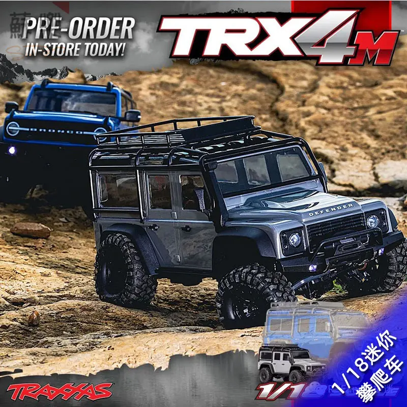 Traxxas emulates 1/18 mini TRX4M Land Rover Stallion Remote control electric climbing vehicle rc car off road 4x4 toy car