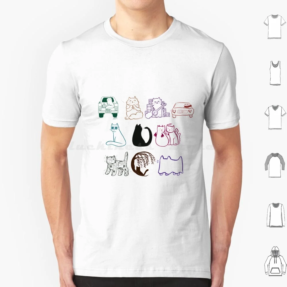 The Eras ( Cat Version ) T Shirt Cotton Men Women DIY Print Swiftie Eras Eras Tour