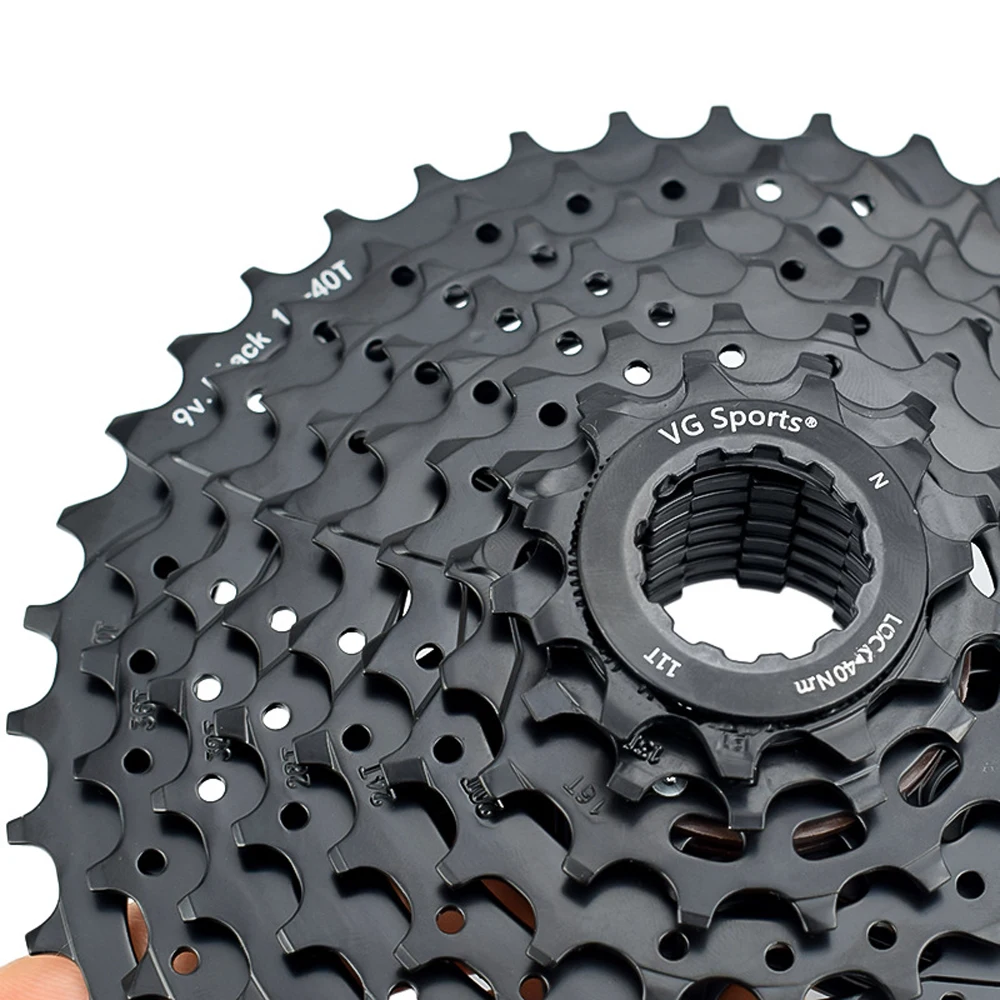 MTB bike Cassette 8/9/10/11/12s Road bike black flywheel Wear resistant ultra light large tooth flywheel HG bicycle accessories