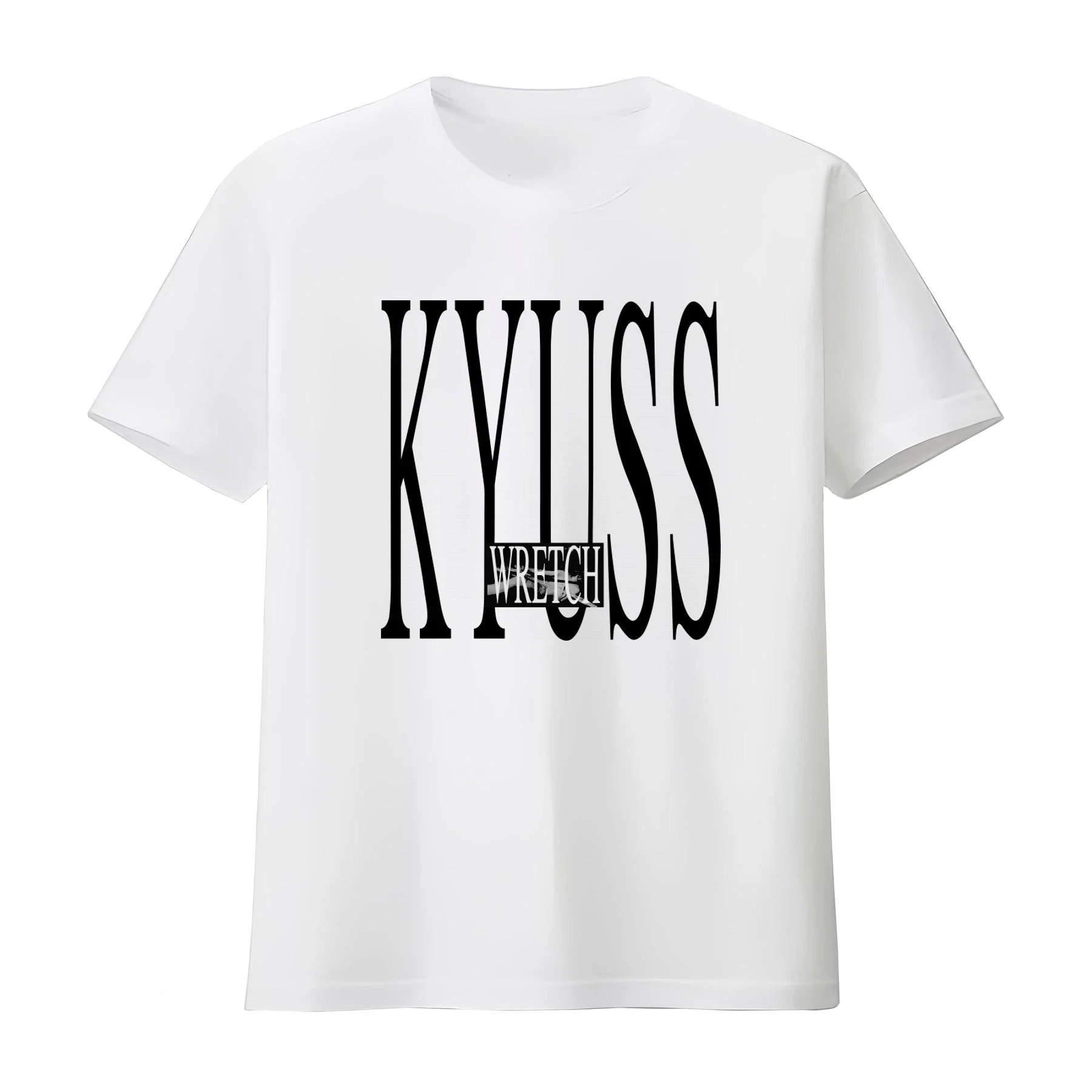 Kyuss Wretch T Shirt Stylish Rock Band Design for Men and Women Vintage Fashion Streetwear Men's and Women's 2026 Summer T Shirt