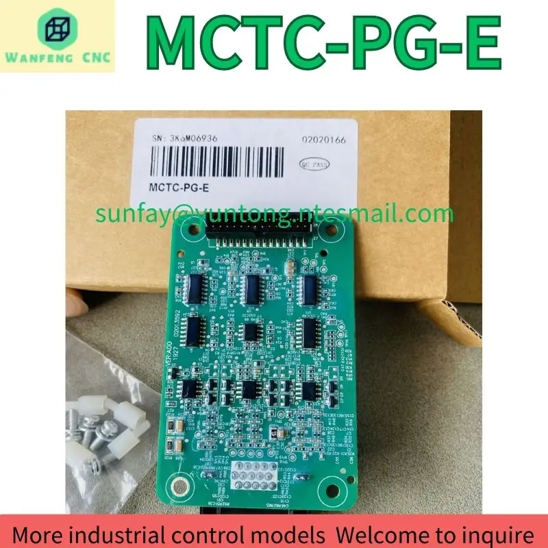 

brand-new MCTC-PG-E frequency converter motherboard PG card Fast Shipping