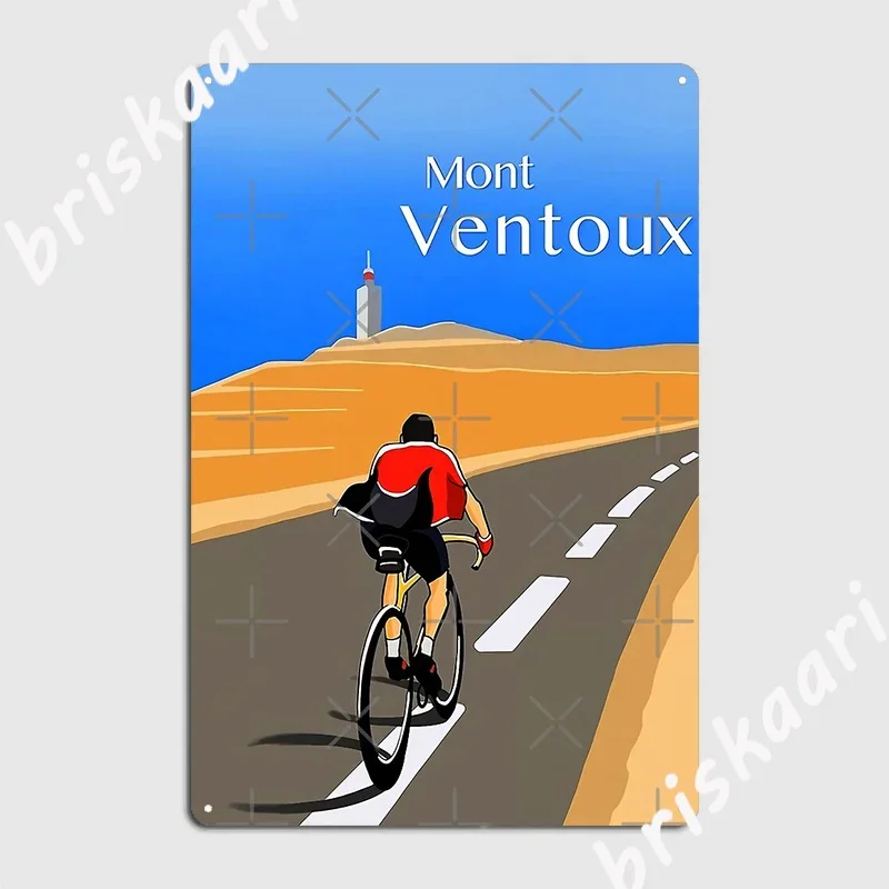 Mont Ventoux Vintage Metal Sign Pub Garage Club Classic Plates Tin Sign Posters