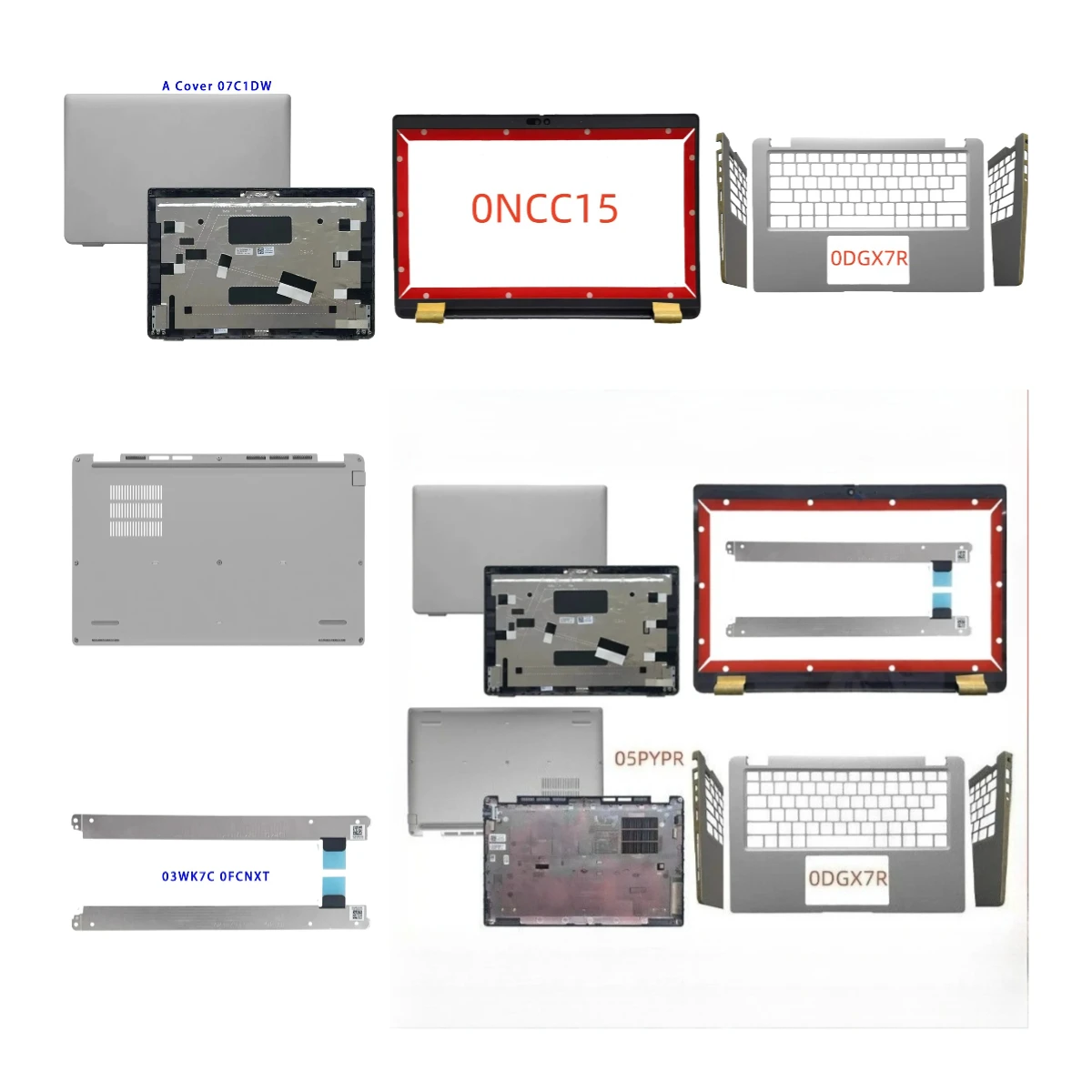 Suitable for Latitude E5440 5440 M3480 laptop LCD screen top cover, front panel, palm support, bottom shell bracket ABCD Cover