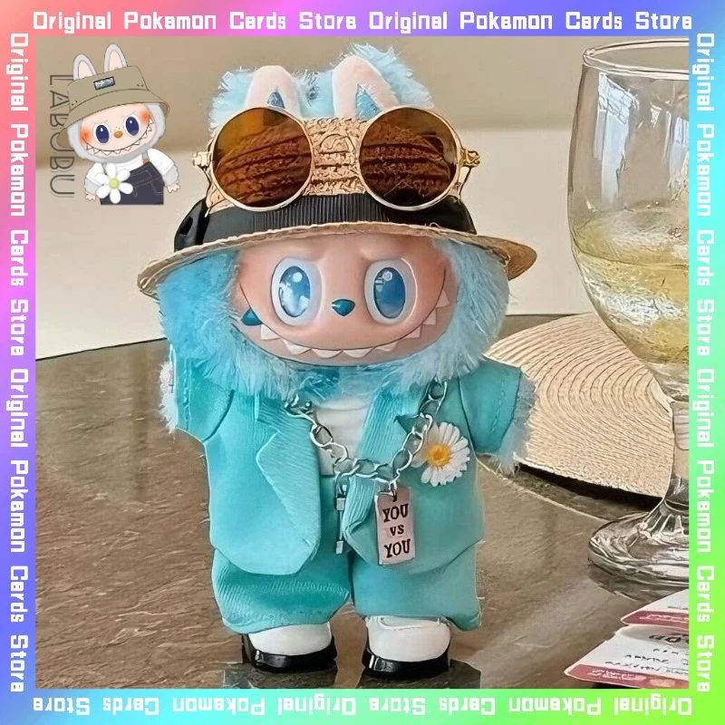 

Only Clothes for 17cm V1 V2 V3 Labubu Kpop Outfit Stylish Suit Hoodies Cosplay Star Dolls Accessories Birthday Toy Gifts