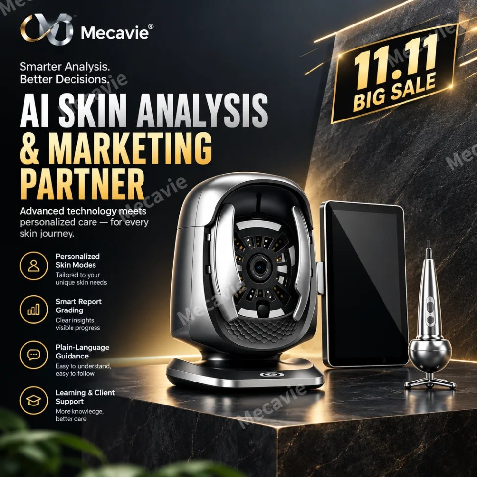 Professional AI Facial Skin Analyzer 15.6 Inch Touch Screen Scalp Tester Aging Prediction Skin Diagnostic Device for Beauty Salo