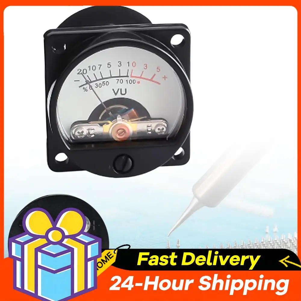 

Панельный VU-метр 500UA с теплой подсветкой, для записи, измерения уровня звука и усилителя