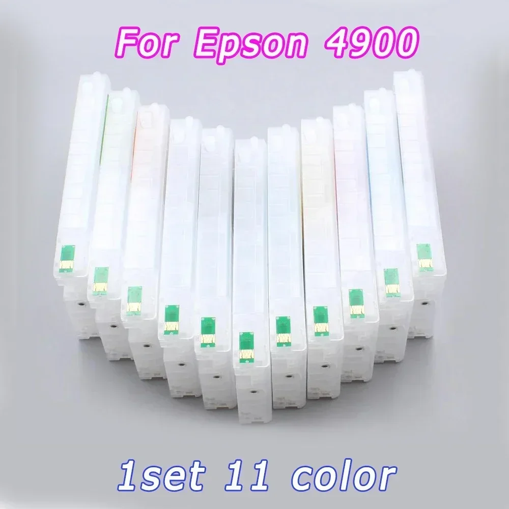 Printer Empty Refillable Ink Cartridge ARC Chip 4900 Cartridge Refill Ink Cartridge For Epson Stylus Pro T6531 T6539 T653A T653B