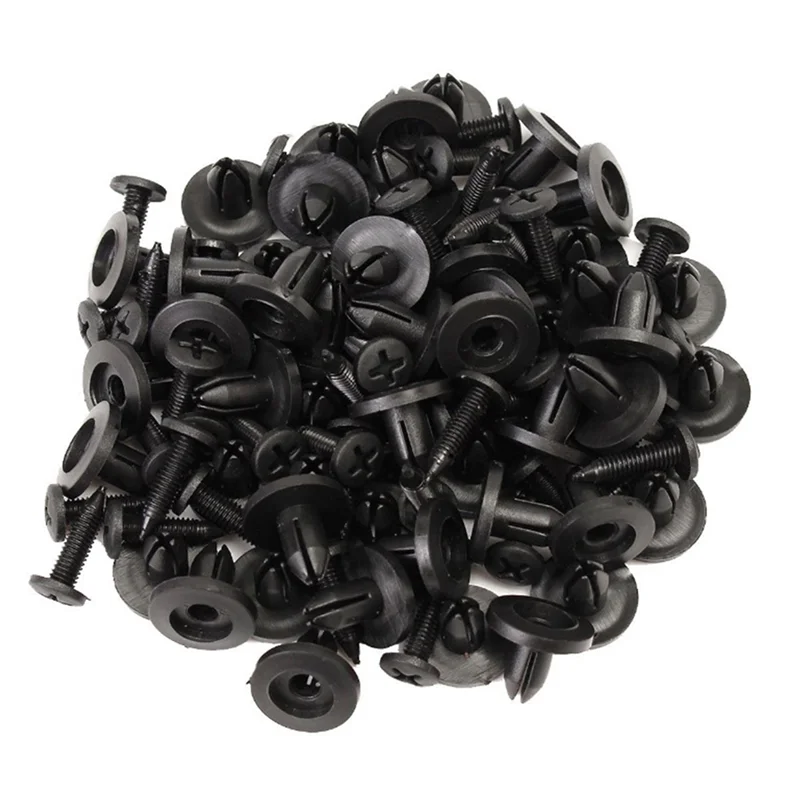 

B97A-200Pcs Clip Board Screw Clip Leaf Board Expandable Clip Wall Clip Fixing Tool Expansion Screws