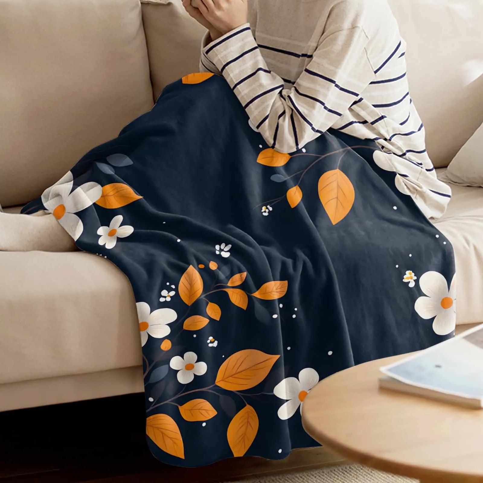 

Весеннее ретро-пасторальное одеяло из кораллового флиса с цветами, фланелевое одеяло для дивана, маленькое одеяло для детей, домашний текстиль