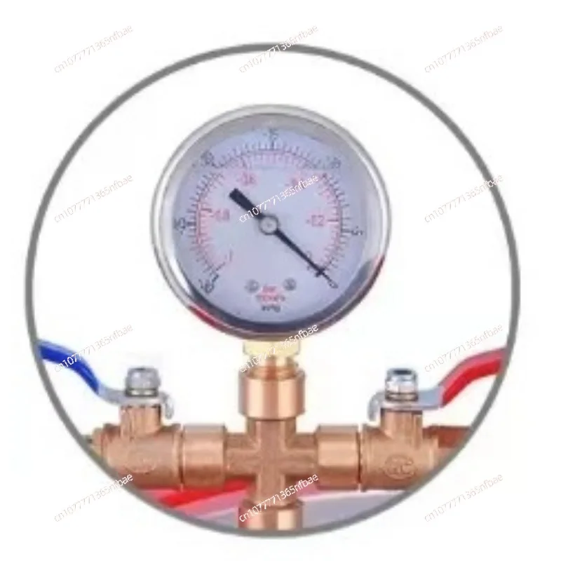 12L Stainless Steel Vacuum Degassing Chamber Vacuum Defoaming Barrel for Silicone Resin ABS Adhesive