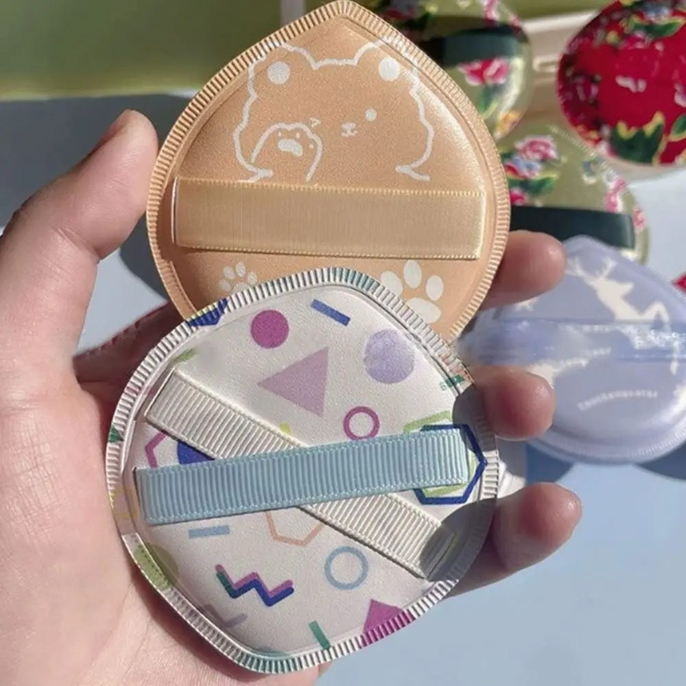 Soffio per cuscino d'aria Uso asciutto e bagnato Doppio uso Leggero portatile elastico Marshmallow Spessore cosmetico 4 mm Soffio per trucco correttore morbido