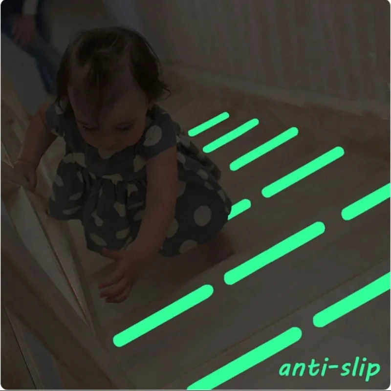 Night Glow Anti-Slip Strip Non-fall Sticker For Stairs Floors High Strength Safety Anti Slip Transparent Strips Shower Stickers