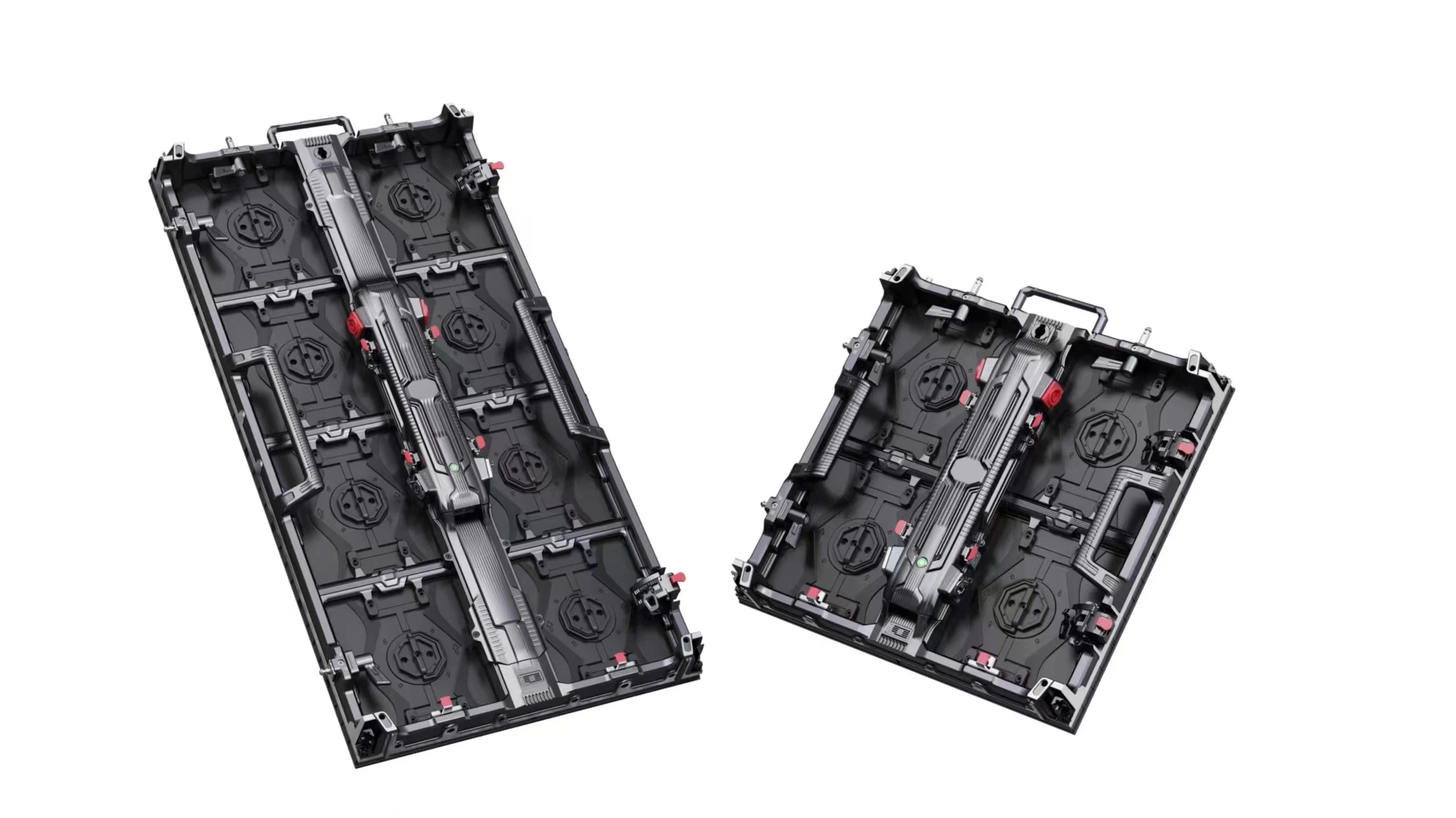 Panel LED Flexible de Alquiler P2.6, Pantalla Interior Curva Ajustable de Forma Libre para Escenario