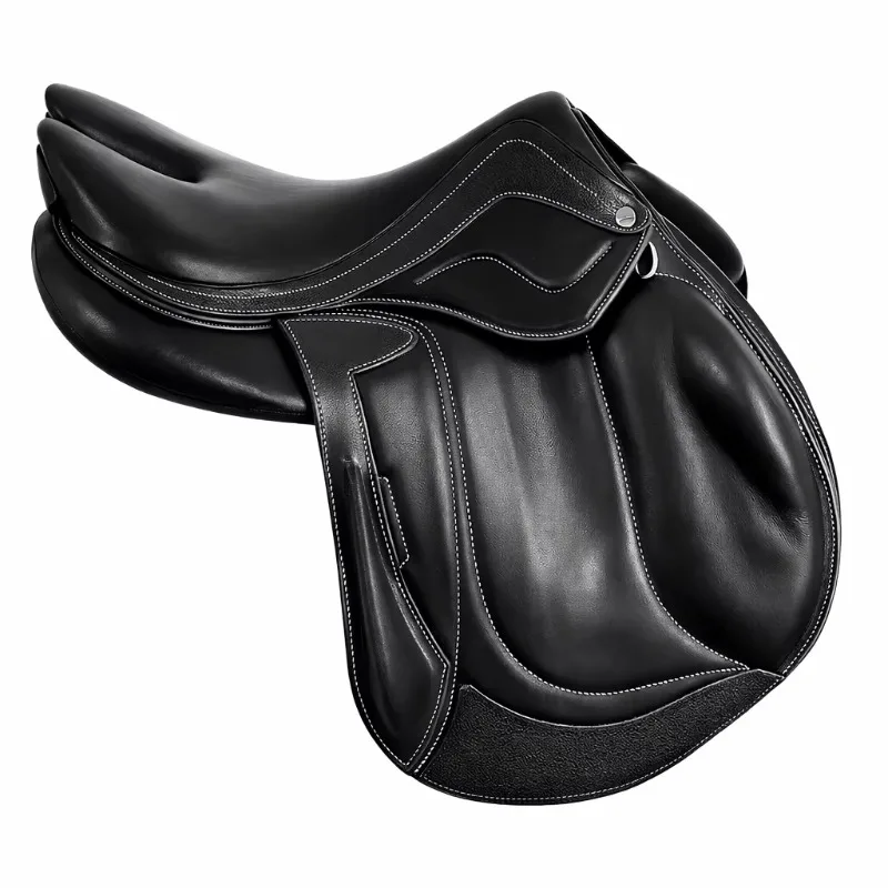 Professional Premium Quality Horse Riding English Saddle Wood Structure Original Leather Material Customizable Durable Saddle
