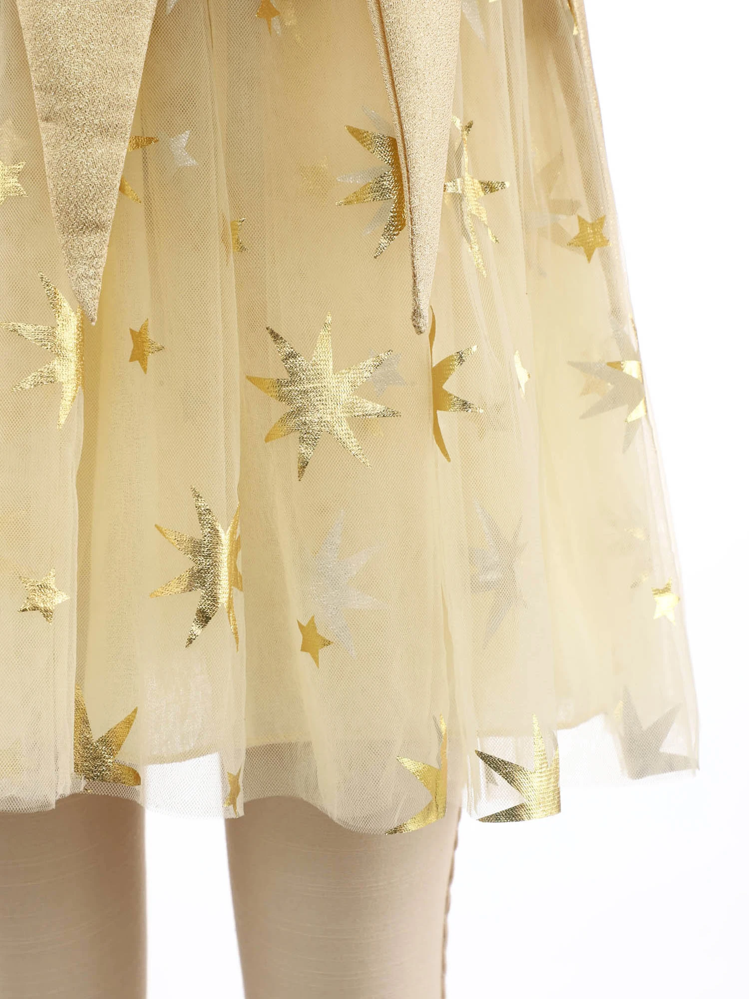 فستان توتو لحفلات عيد الميلاد للفتيات الصغيرات بأكمام منتفخة ومطرز على شكل ندفة الثلج لعيد الميلاد وعيد الميلاد والتصوير الفوتوغرافي لعيد الميلاد والعام الجديد