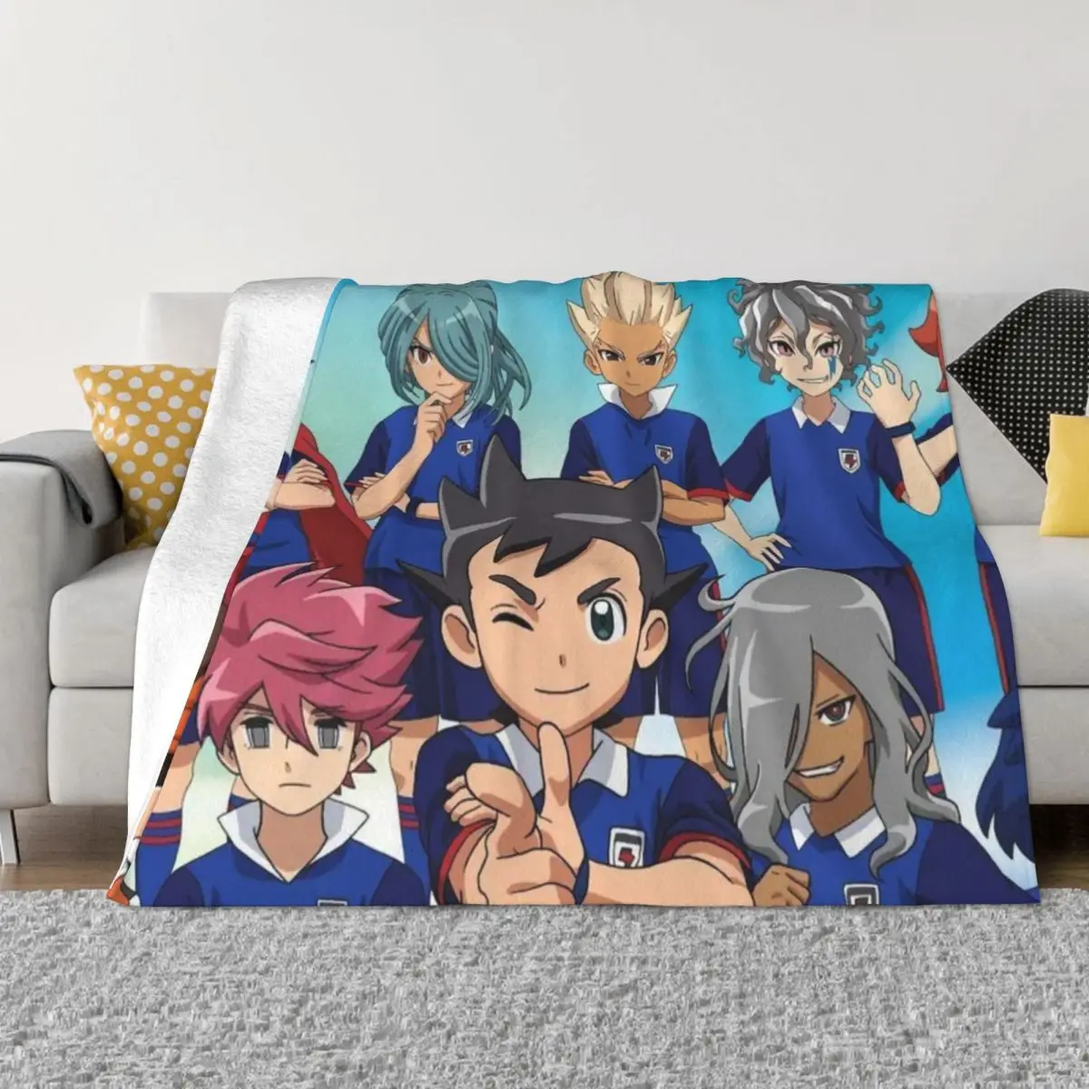 

Inazuma Eleven Game 000988, одеяло, одеяло для кровати, зимние одеяла, одеяла и пледы, пледы