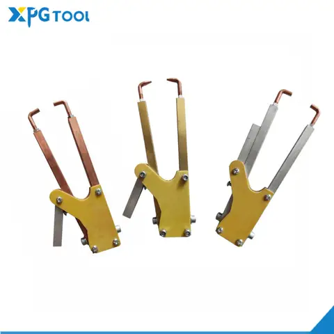 스폿 용접 집게 맞대기 용접 펜치 용접기 클립, 구리 황동 배터리 용접기, 휴대용 스폿 용접 기계 액세서리 도구