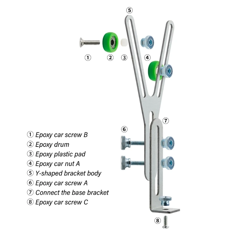 Fishing Rod Winding Machine Support Stand Fishing Rod Epoxy Applicator Holder Rod Building Tool Adjustable Fishing Tool